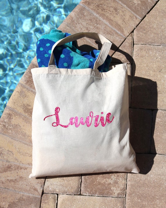 Name Tote Bag Custom Canvas Tote Bags Personalized Tote 