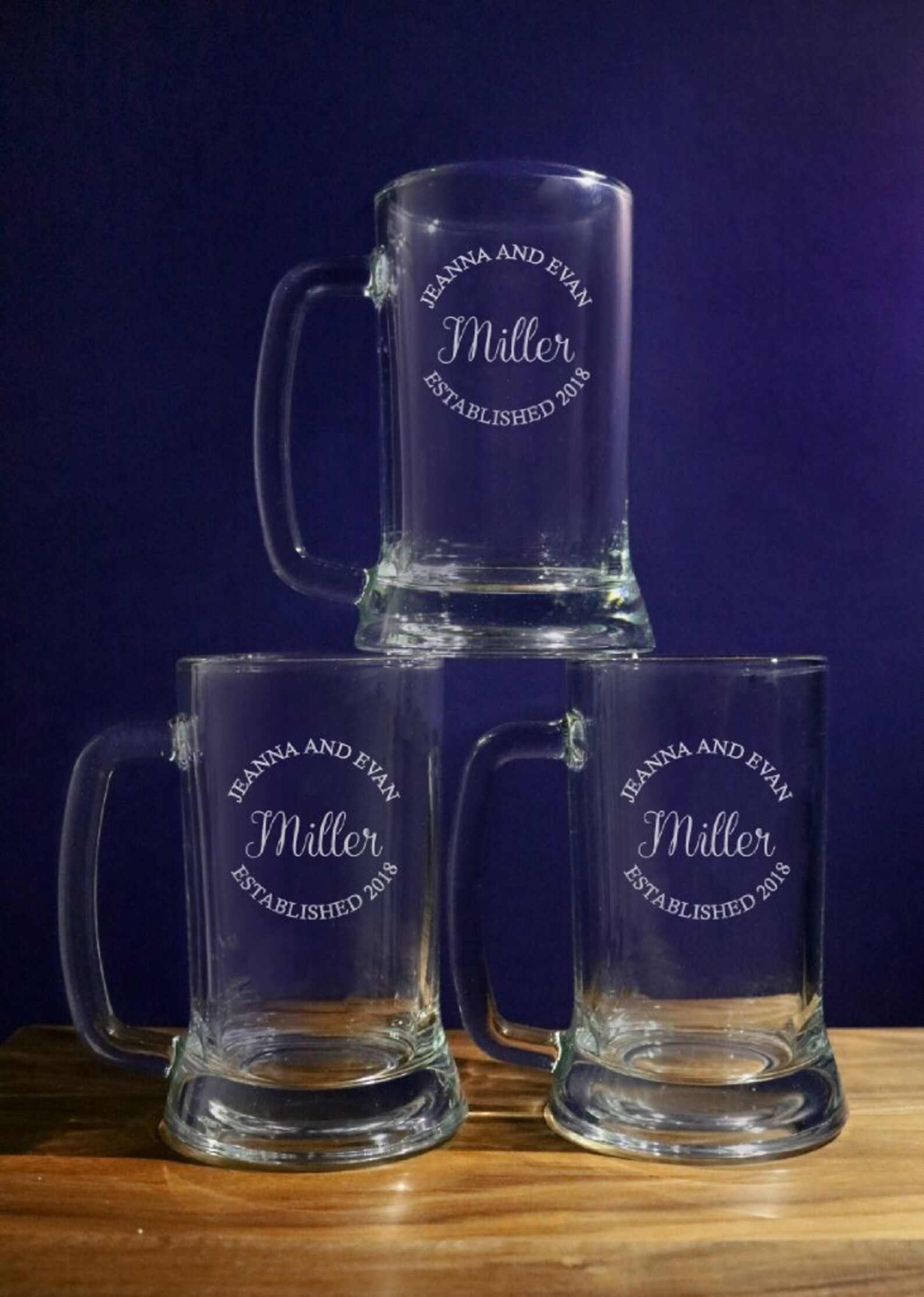 Personalized Wedding Beer Mug Wedding Couple Beer Mug Custom Etsy