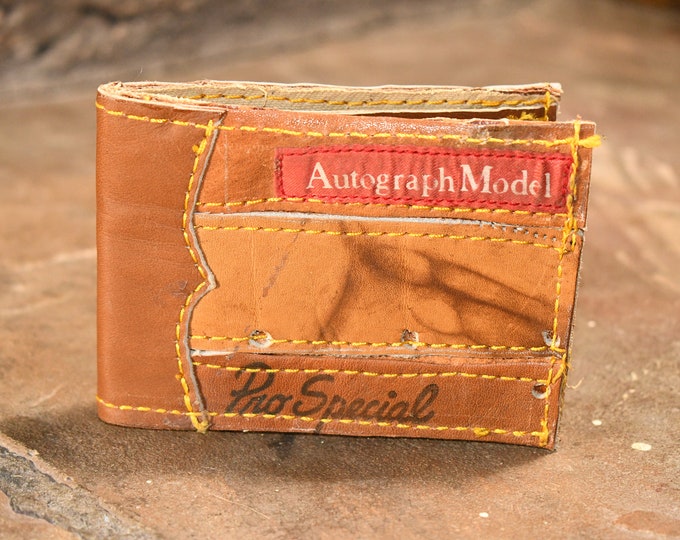 Repurposed Baseball Glove Bifold Wallet Etsy