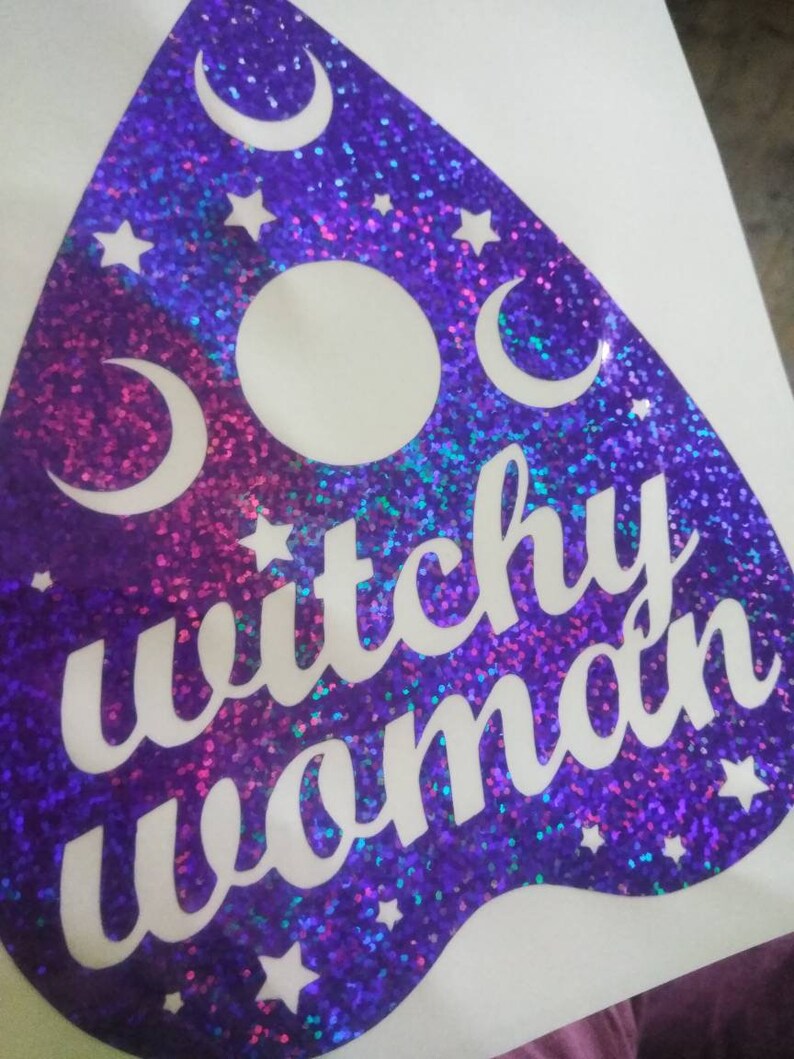 Witchy woman car decal/ permanent vinyl decal/ various colors/ Etsy