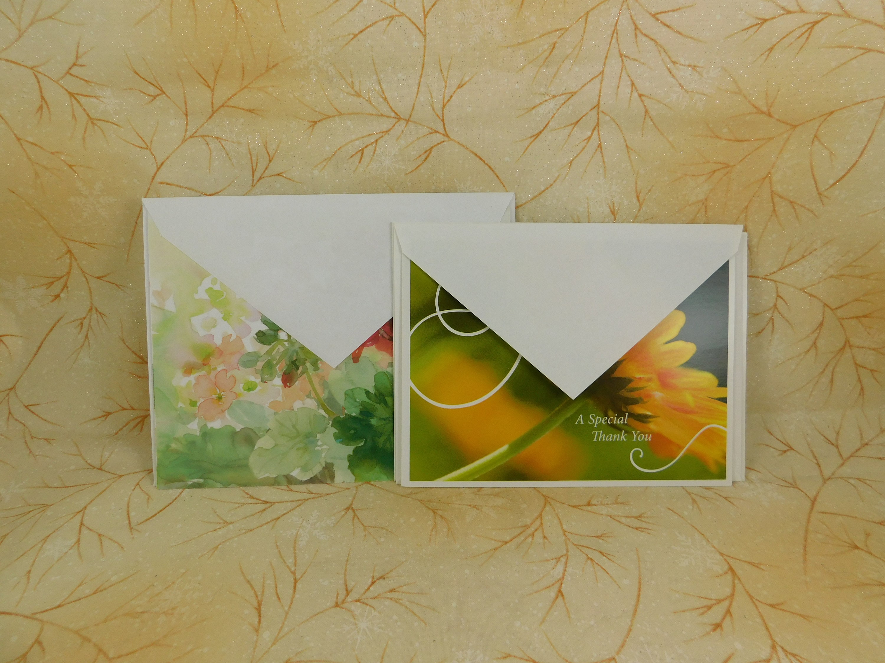 Vintage Notecardslot of 12 Assorted Notecards & Envelopes by Etsy