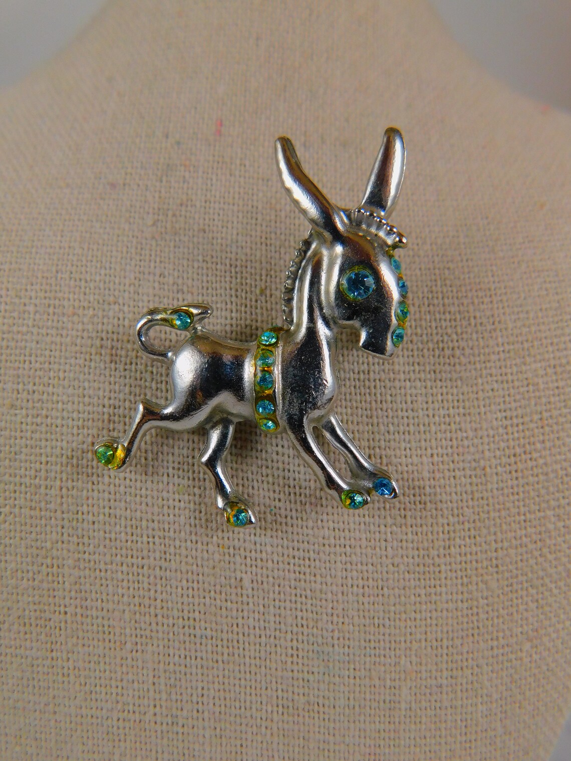 Themes in the silver donkey image