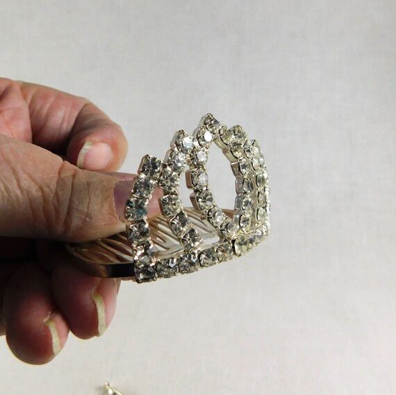 Two Vintage Tiaras, One for Little Girl & One for… - image 4