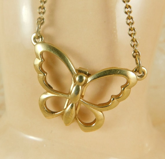 5.391 Vintage pendant butterfly in silver and gold Avon | eBay