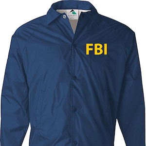 FBI jacket, Burt Macklin FBI Windbreaker Jacket Costume