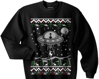 Alien Sweater Etsy