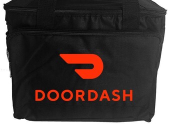 DoorDash rectangular food delivery bag, food carrier