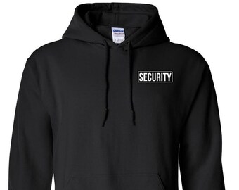 Security Bekleidung Sweatshirt Security SECURITY PULLOVER 2x bedruckt Sonic