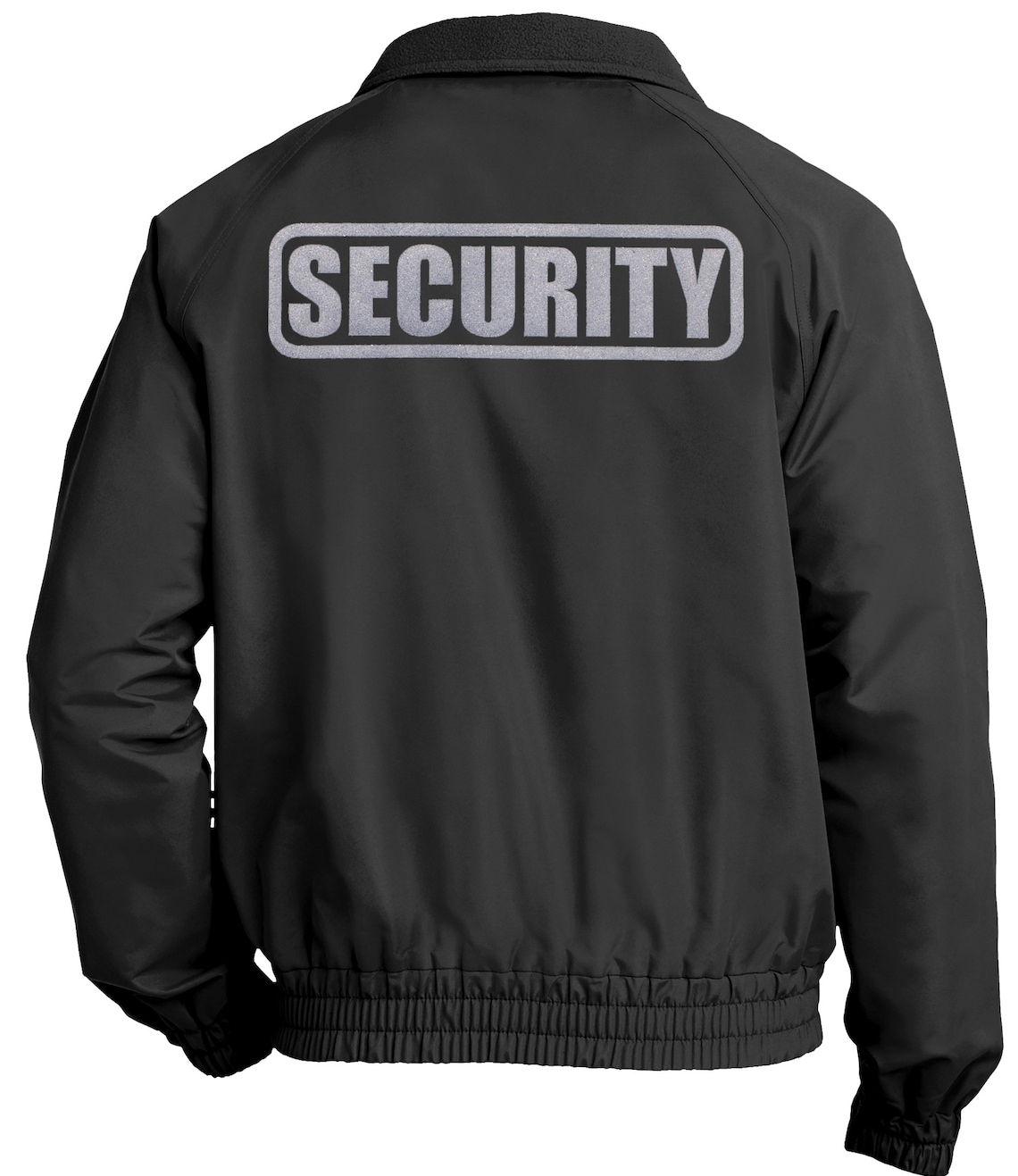 Security Jacket Economy REFLECTIVE LOGO Security Guard Etsy Canada