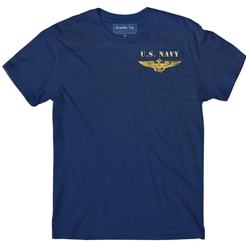 U.S. Navy T-shirt Naval Aviator T-shirt Military T-shirt - Etsy