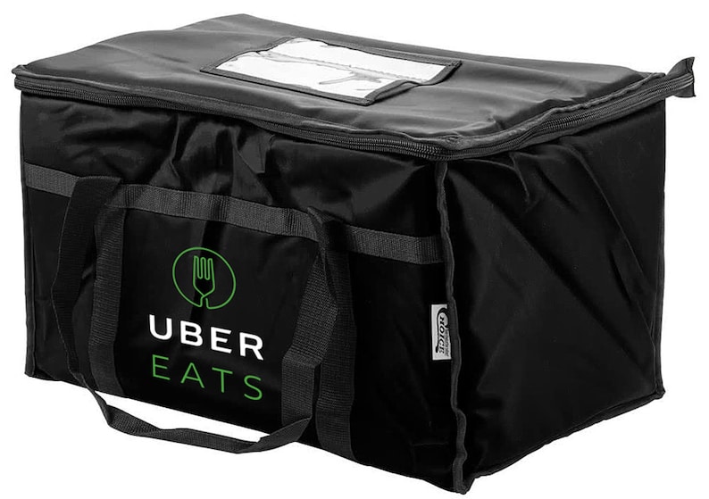 Uber Eats 23x14x15 food delivery bag foam padded interior Etsy