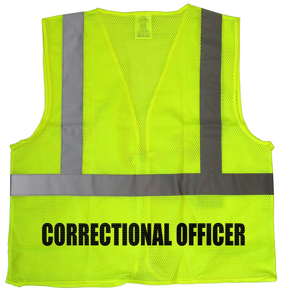 Correctional Officer Safety Vest High Visibility Vest Etsy