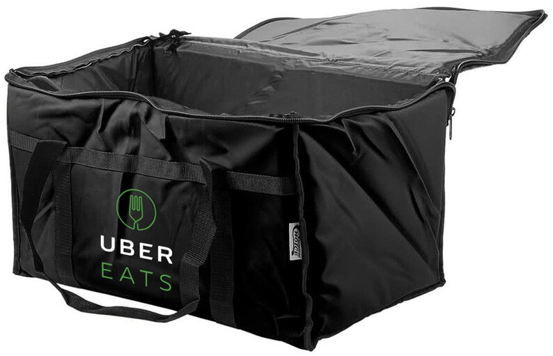 Uber Eats 23x14x15 food delivery bag foam padded interior Etsy