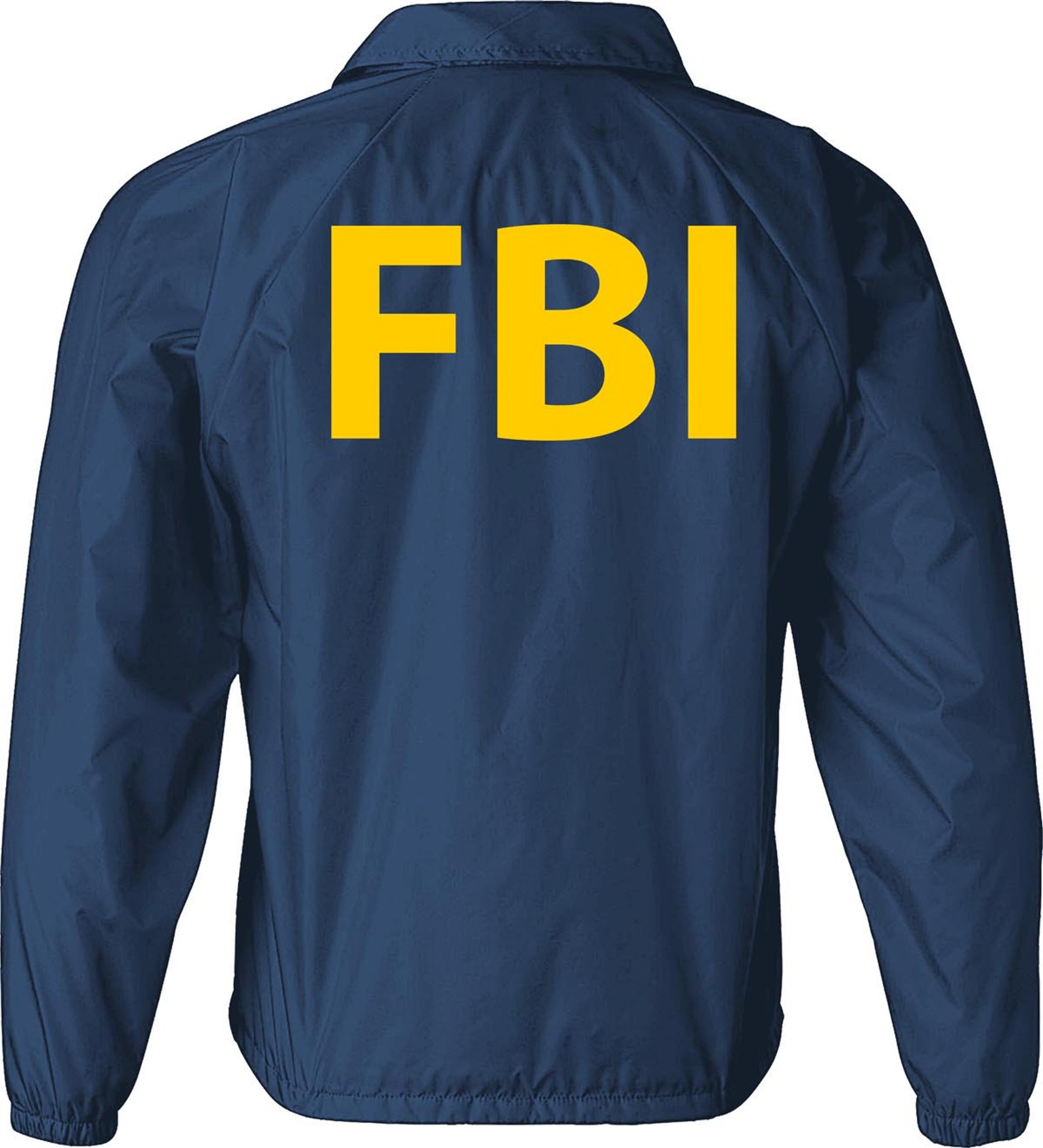 FBI jacket Burt Macklin FBI Windbreaker Jacket Costume Etsy