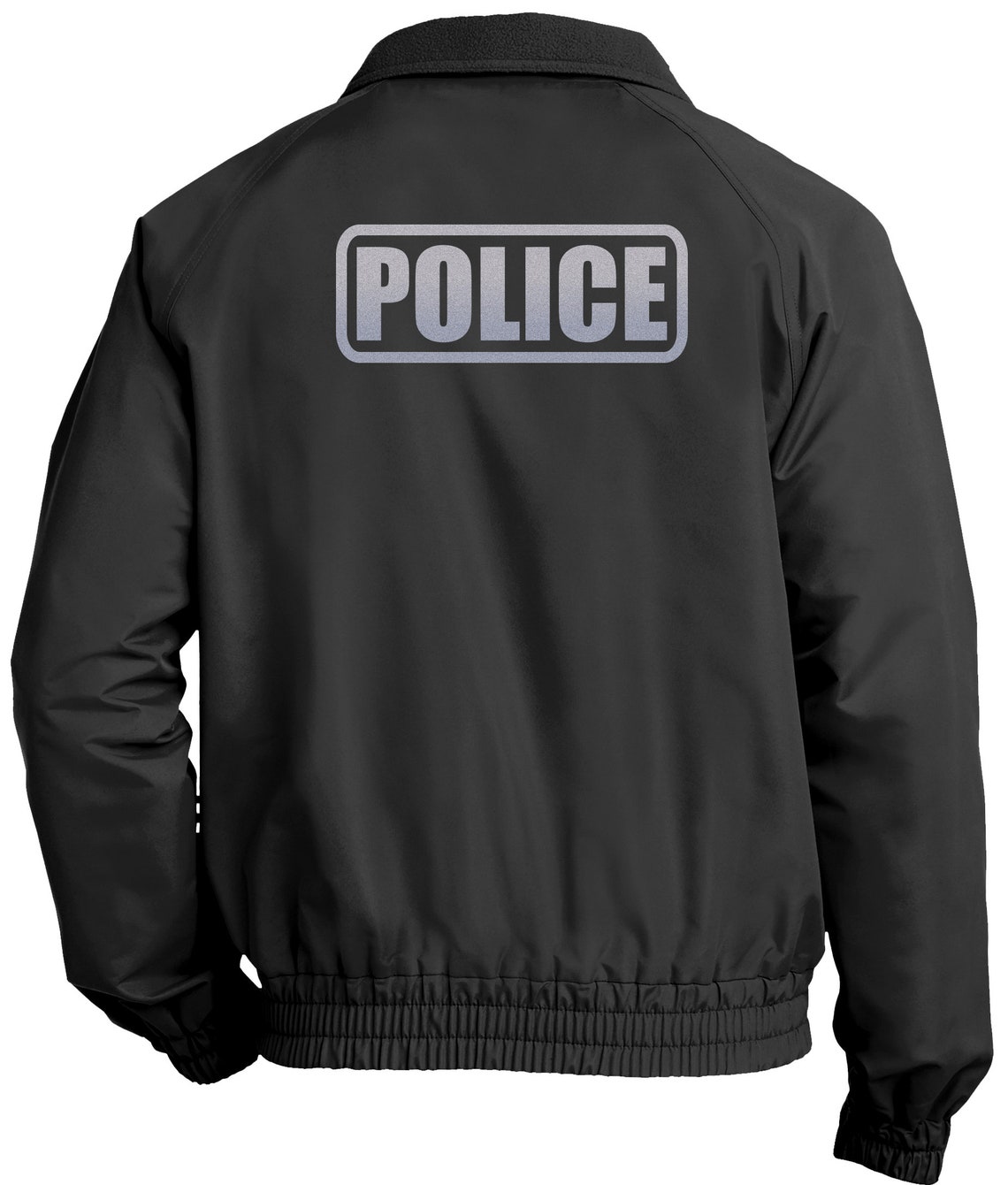 Police Economy Jacket REFLECTIVE Logo Fleece Lining Police - Etsy