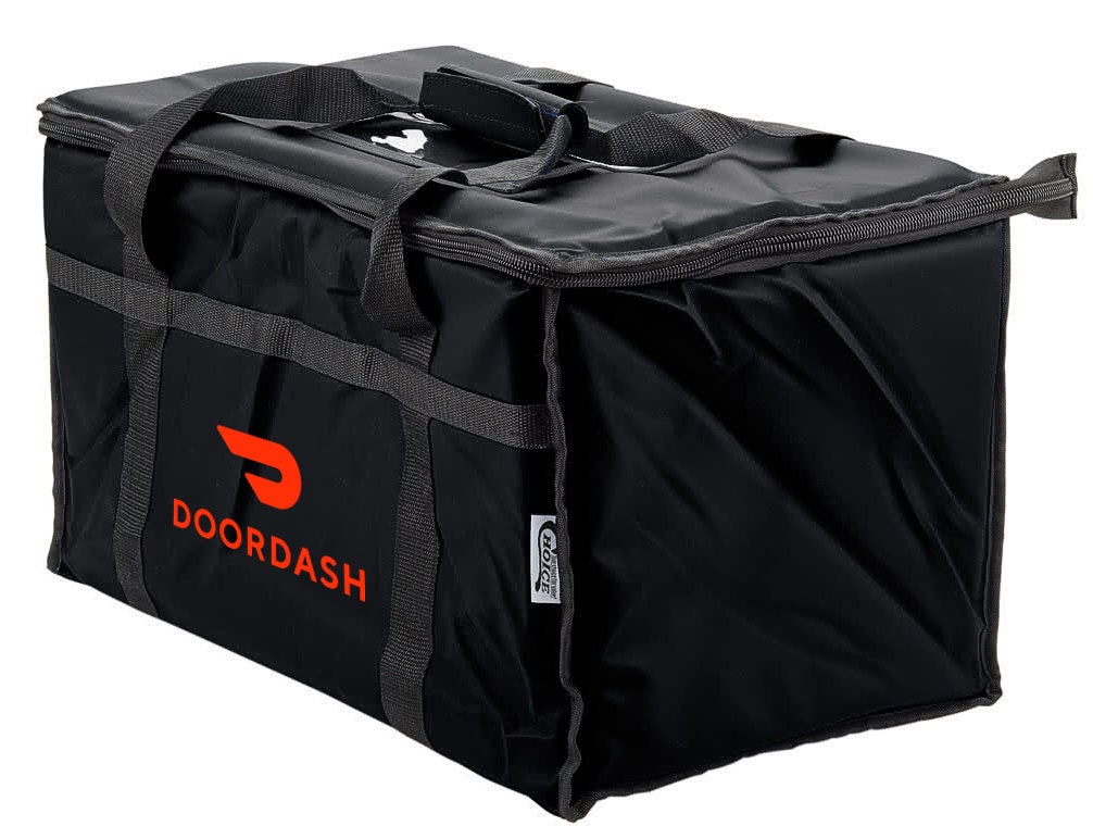 DoorDash 23x14x15 food delivery bag foam padded interior Etsy