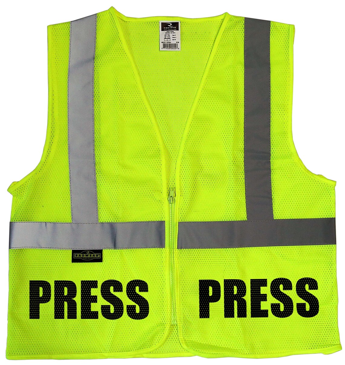 PRESS Safety Vest News Reporter Vest Journalist Vest Media Etsy