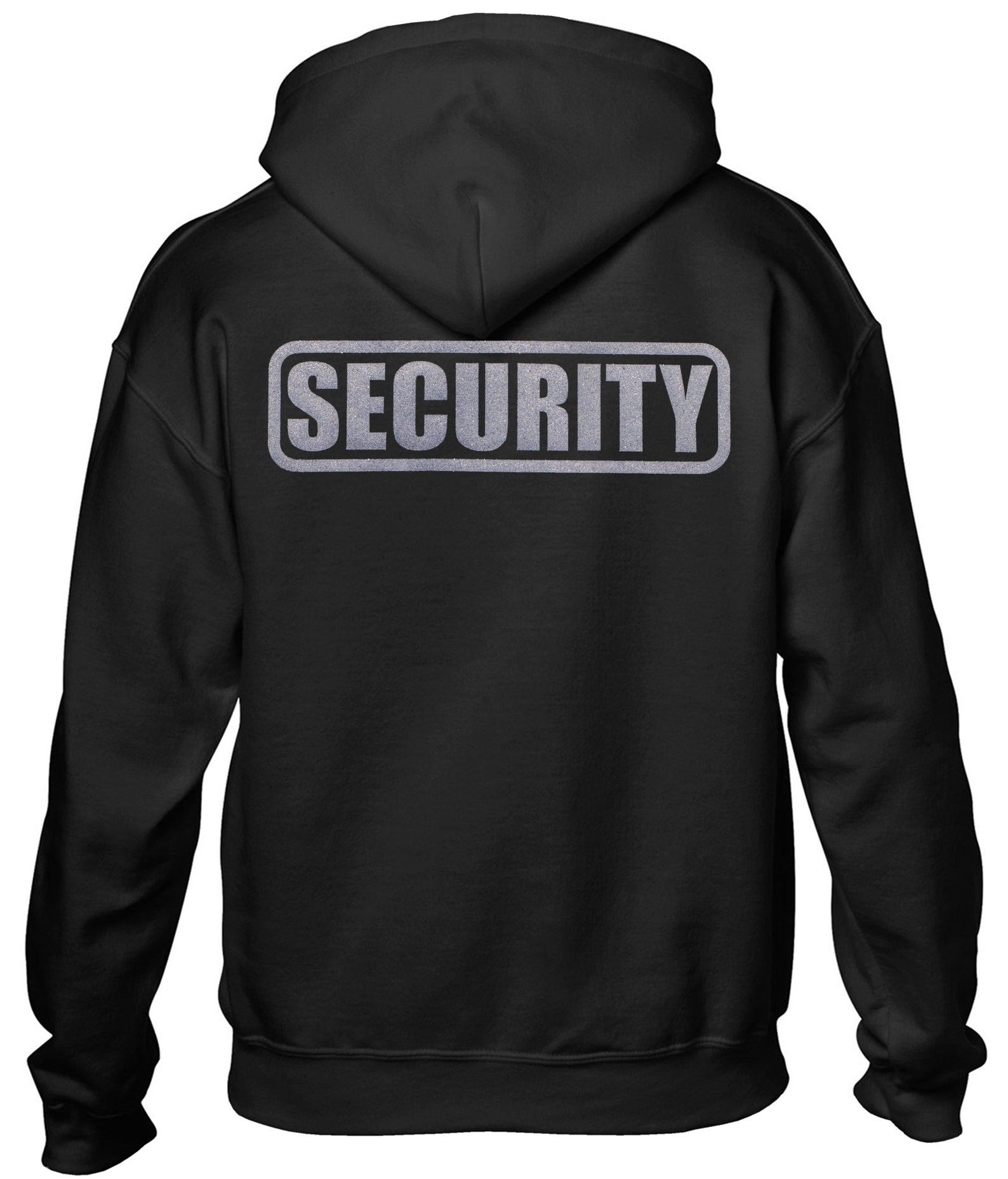 Security Hoodie REFLECTIVE LOGO Party Bouncer Hoodie - Etsy UK