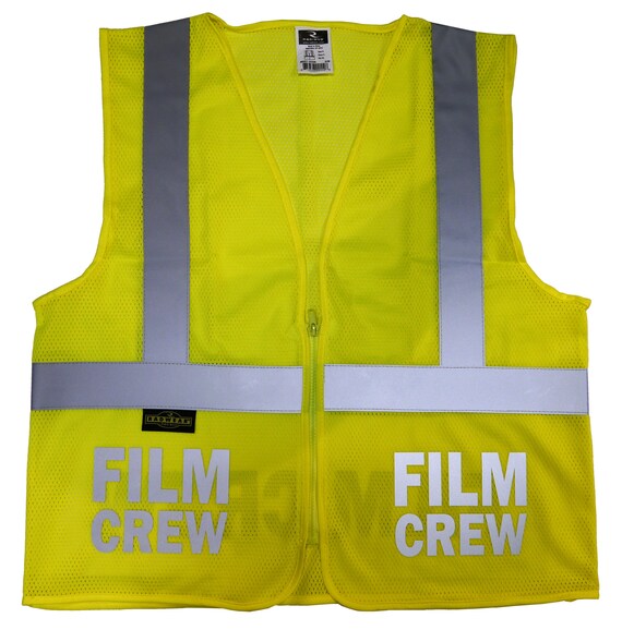 Vermaken Menstruatie vasthoudend Buy Film Crew Safety Vest With REFLECTIVE Design High Visibility Online in  India - Etsy