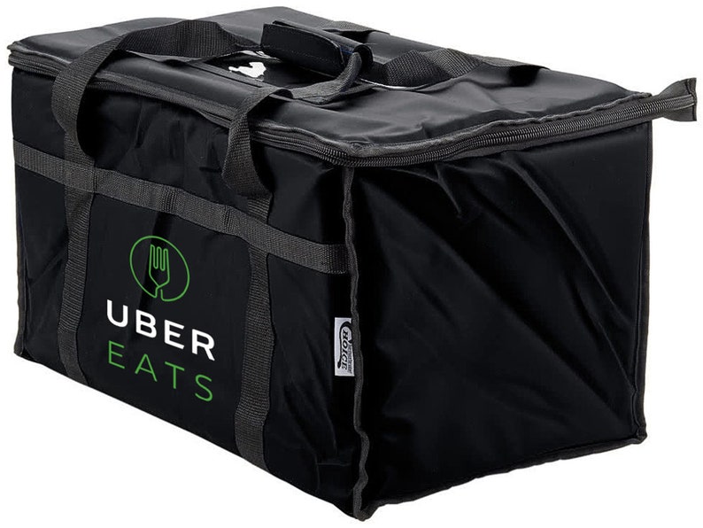 Uber Eats 23x14x15 food delivery bag foam padded interior Etsy