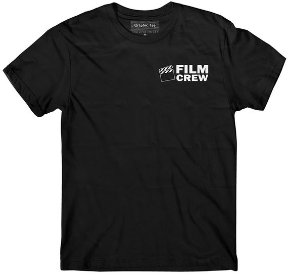 T-shirt Glow The Dark Production crew Film crew - Etsy