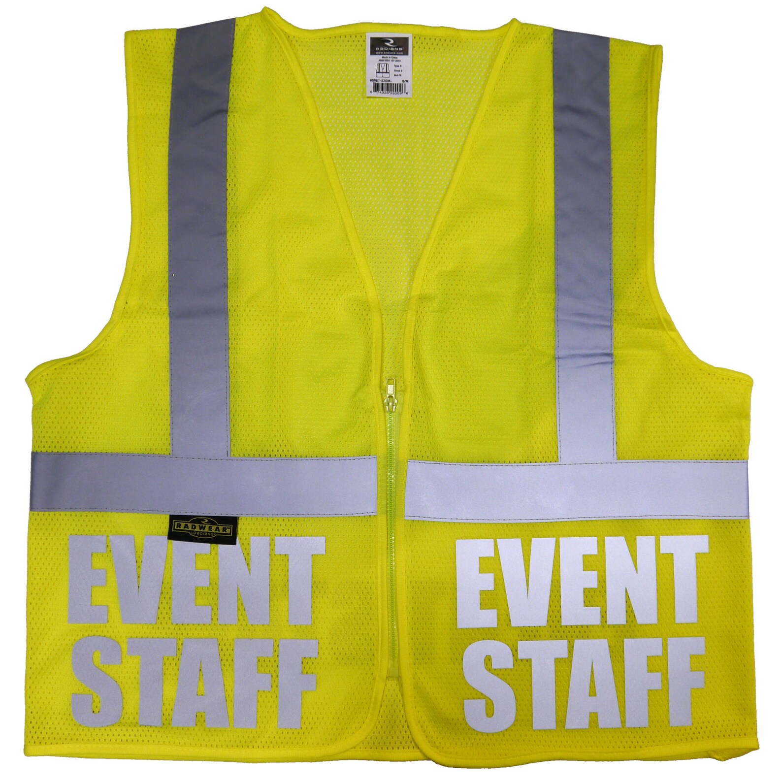 Event Staff Safety Vest With REFLECTIVE Design High - Etsy UK