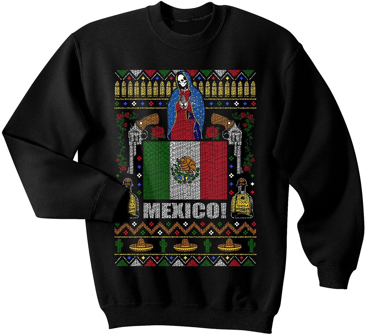 Mexico Ugly Christmas Sweater Mexico 