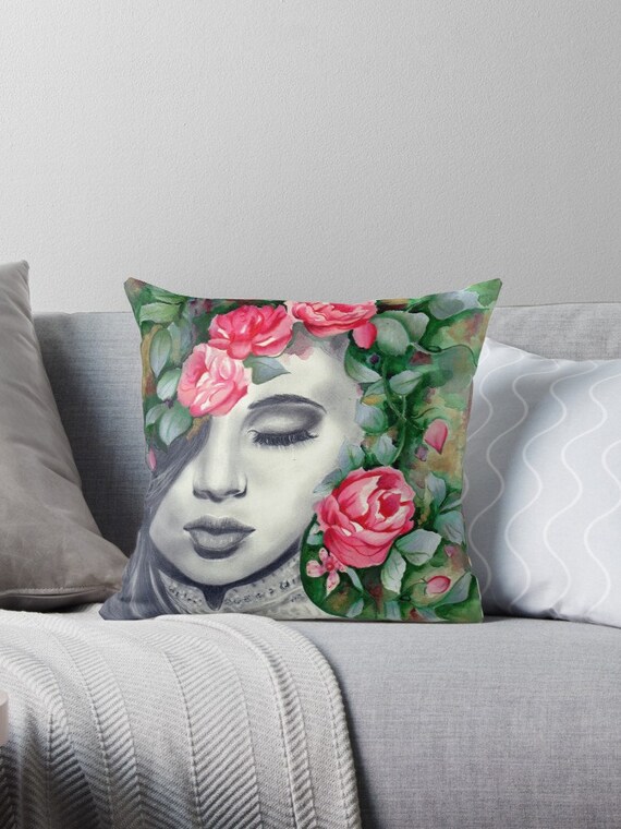 face print cushion