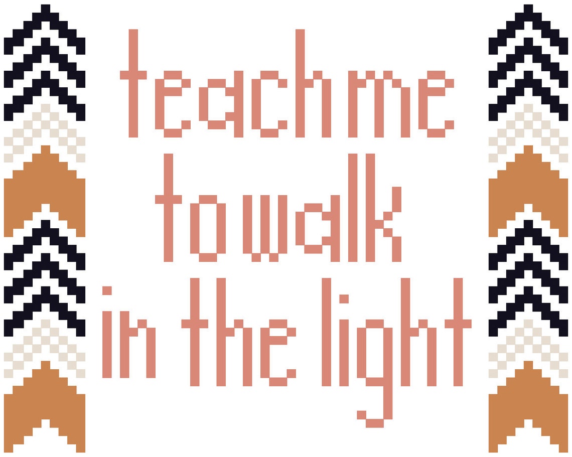 Positive Cross Stitch Patterns LDS Cross Stitch Patterns - Etsy