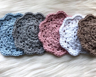 Cotton Scrubbie - Virkmönster - Enkelt mönster - Sminkborttagare - DIY - Virkmönster för nybörjare - Lär dig virka - Disktrasor