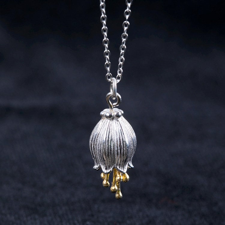 Jingle bell flower jewelry deals
