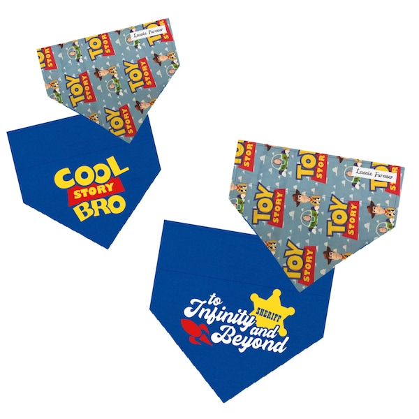 Woody Toy Story Bandana Etsy