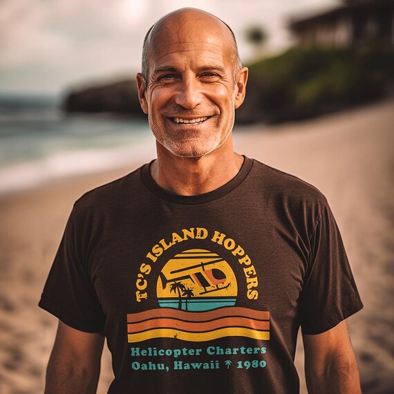 Tc's Island Hoppers - Unisex T-shirt - Magnum P.I. Tee - Etsy