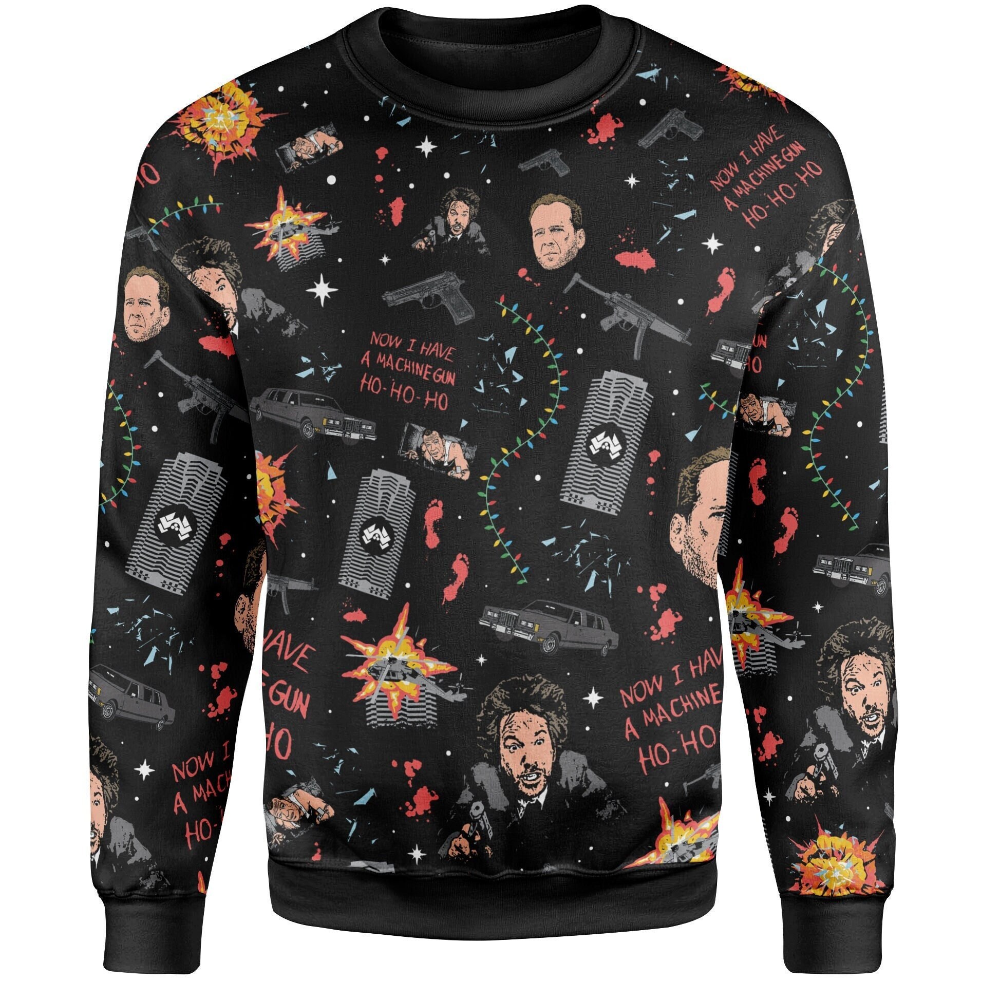 nakatomi plaza christmas sweater