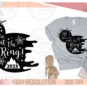 Got The Bid, Now We Want The Ring - D2 Summit - Happy Mouse World (Ext. Years) SVG PNG, Vector Files - CricutFiles - Instant Download Files