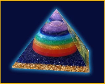 Chakra Orgone Pyramid