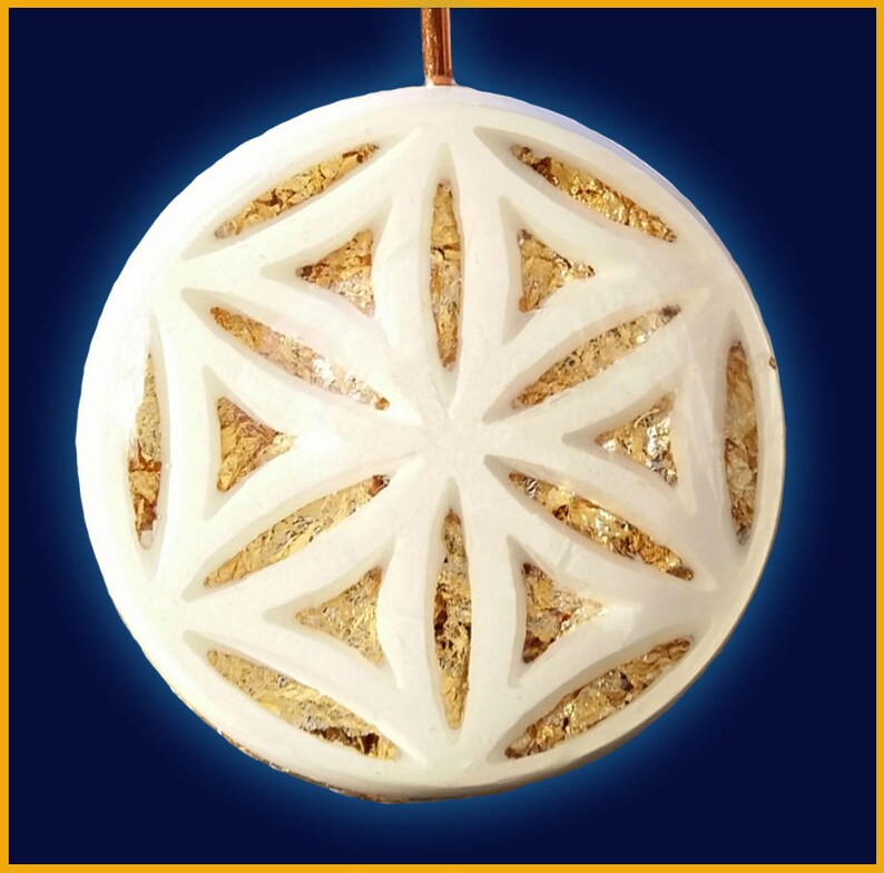Seed of Life Orgone Pendant