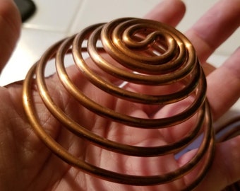 X-Large 8 gauge Copper Spiral