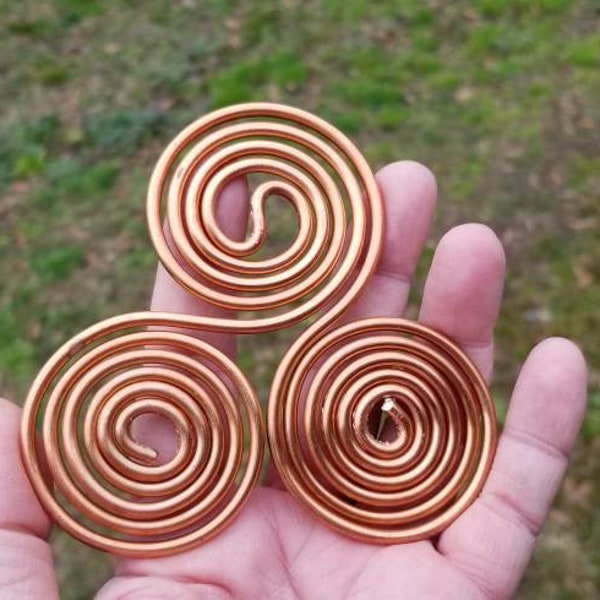 8 gauge copper Triskelion