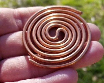 12 Large Copper Coils for Orgone Creations