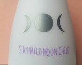 Triple Moon Crescent Moon Essential Oil Diffuser Ultrasonic LED Colorful Night Light for home office spa Aromatherapy gift Valentines gift