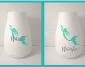 Mermaid Essential Oil Diffuser Ultrasonic LED Colorful Night-Lighting changes colors Aromatherapy Home Yoga Spa Essential Valentines gift