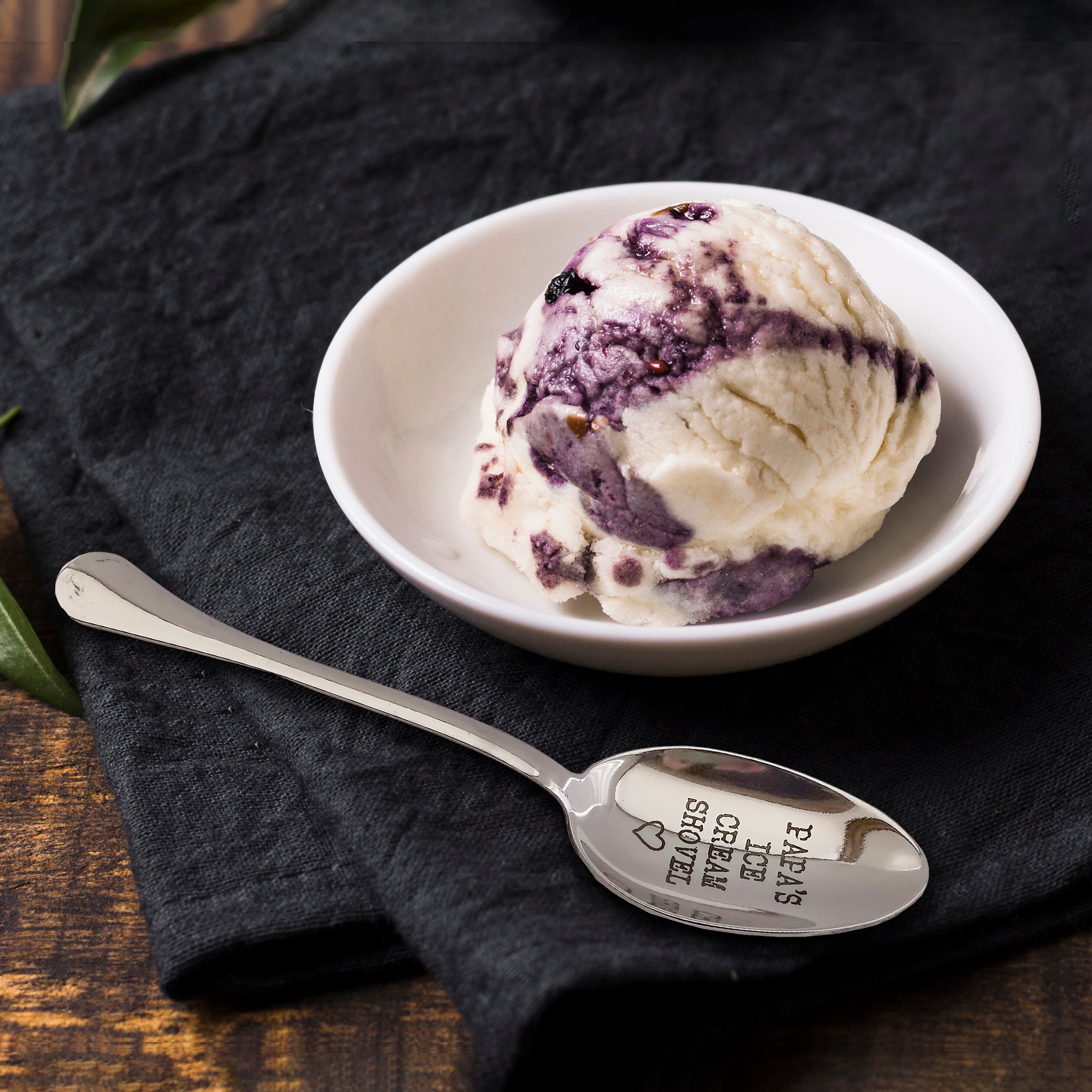 Eislöffel Für Papa – Edelstahl, Graviert, Lustiges Geschenk Für Vatertag & Geburtstag