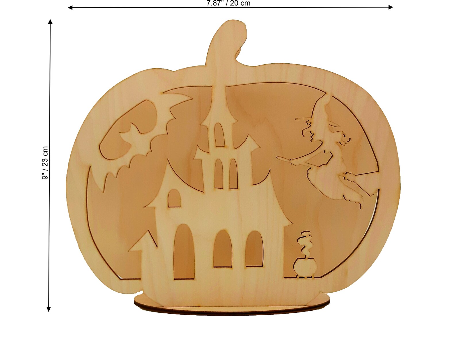 Witch Candle Holder With Halloween Ornaments Vintage Jack O Etsy