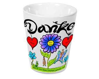 FLOWER POT personalized "Thank you for helping me grow" WITH NAME | Gift idea for educators, educators, childminders