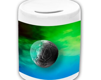 Money box motif handball with name / customizable / money box / piggy bank