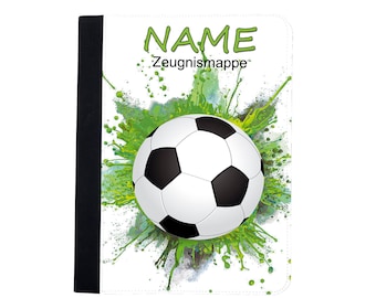 Football certificate folder personalized | Certificate folder boys | Certificate folder with name | Football certificate folder