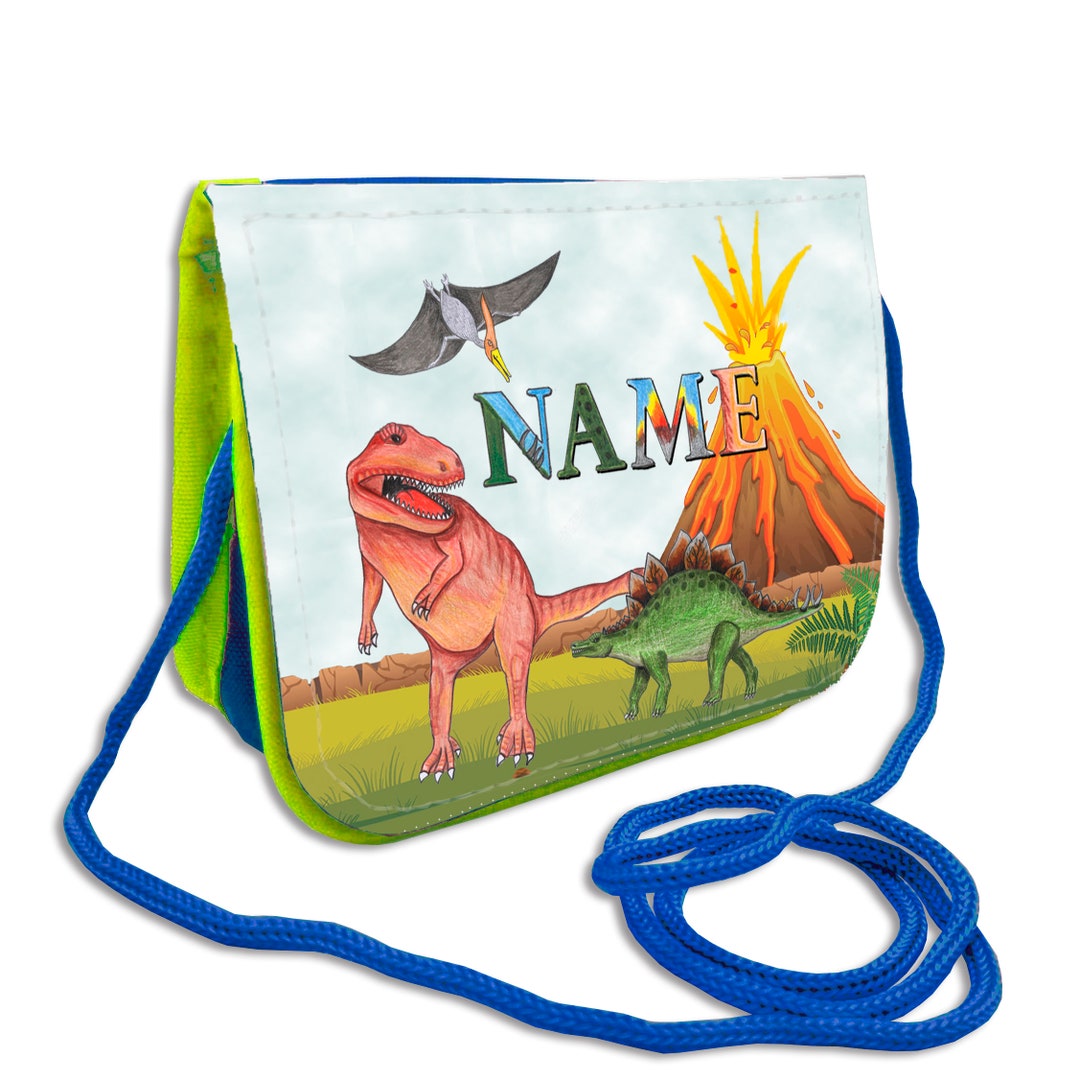 children-s-chest-pouch-with-name-dinosaur-velcro-fastener-cord