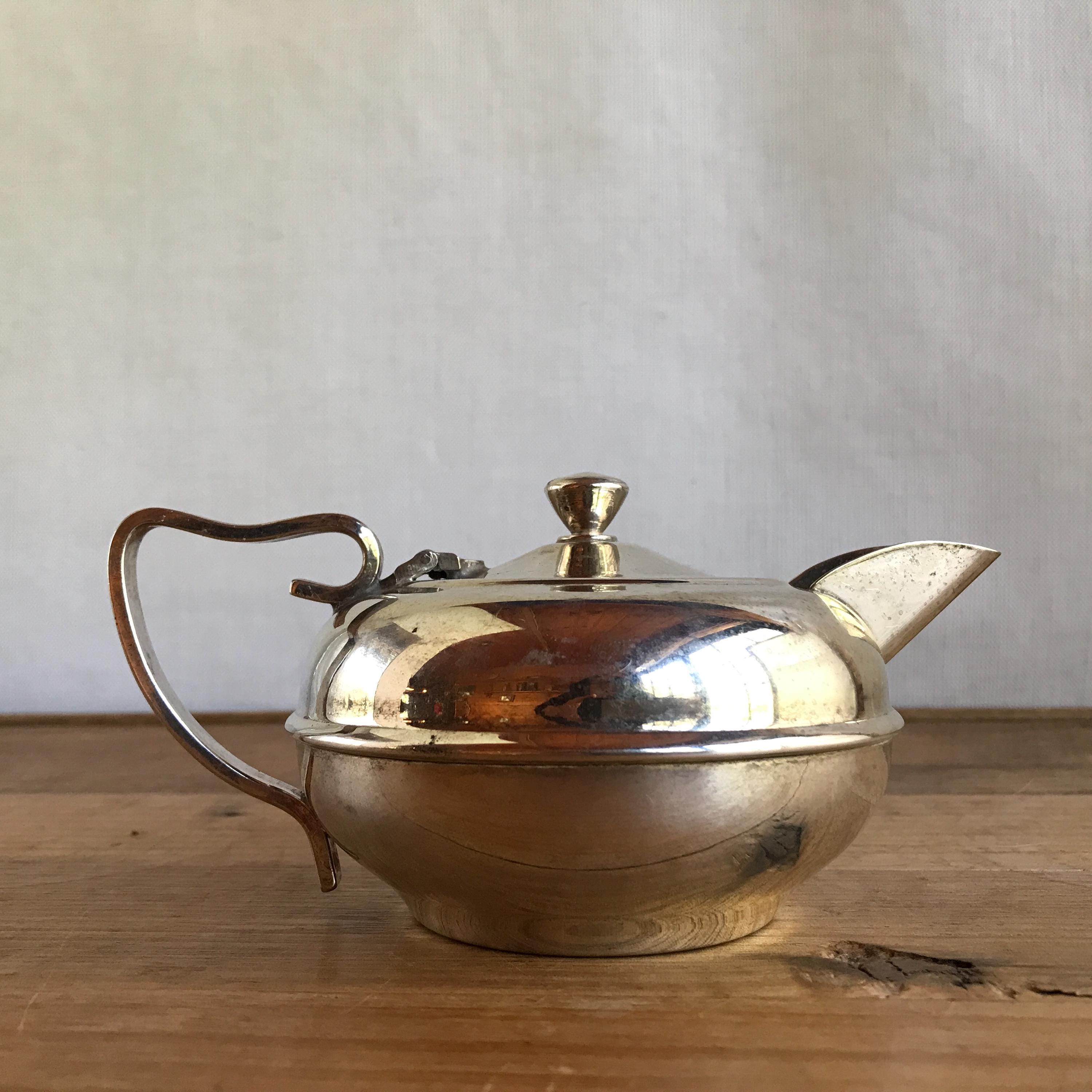 Théière Vintage EPNS Argent Plaqué – 8,5" – Très Bon État