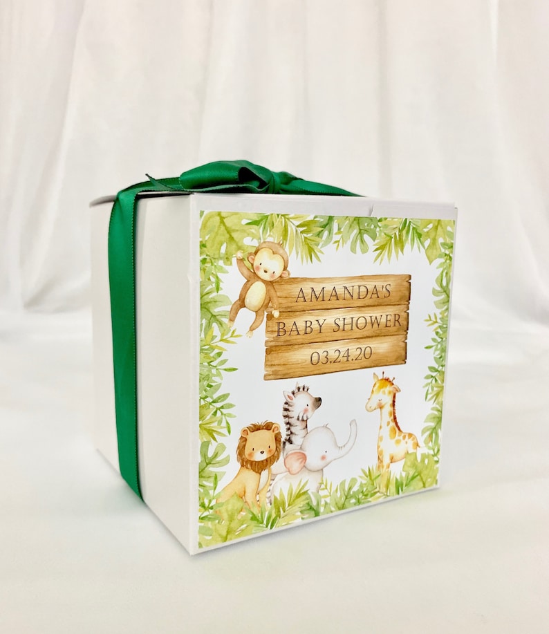 Safari Baby Shower Jungle Baby Shower Safari Party Favors Etsy